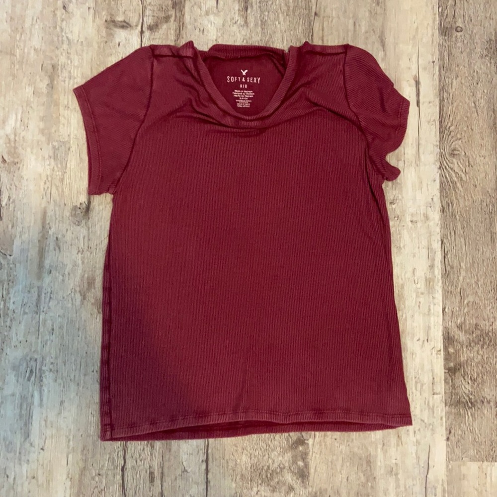 American Eagle Soft and Sexy Rib Top
